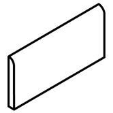 Fidenza 3" x 9" Bullnose in Caf&eacute;