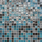 City Lights 12" x 12" Mosaic Blend Field Tile in Rio