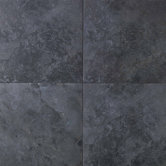 Continental Slate 18" x 18" Field Tile in Asian Black