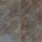 Continental Slate 18" x 18" Field Tile in Tuscan Blue