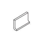 Rittenhouse Square 3" x 6" Cove Base in Navy