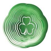 Green Shamrock Wind Spinner
