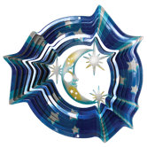 Designer Moon and Stars Wind Spinner