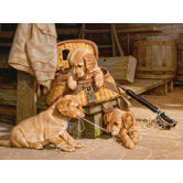 Puppy Mischief 500 Piece Puzzle