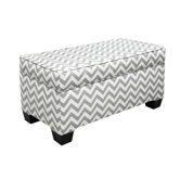 Fabric Storage Ottoman