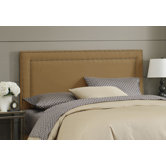 Nail Button Upholstered Headboard