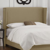 Nail Button Upholstered Headboard