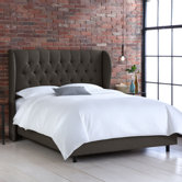 Wingback Linen Bed