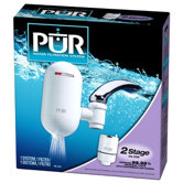 Two Stage Vertical Faucet Mount Filter