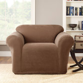Stretch Metro 1-Piece Club Chair Slipcover