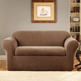 Stretch Metro 2-Piece Loveseat Slipcover
