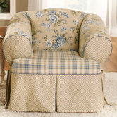 Lexington Club Chair T-Cushion Slipcover