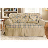 Lexington Loveseat Skirted Slipcover