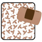 Falling Leaves Diaper Wallet