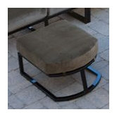 Eclipse Ottoman with Cushion