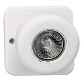Round Halogen Remote Head for Emergency Light in White
