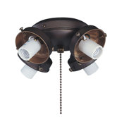 40W Four Light E12 Kit Fitter in Oil Rubbed Bronze