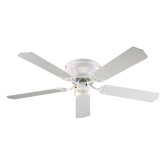 52" Royal Knight Hugger 5 Blade Ceiling Fan