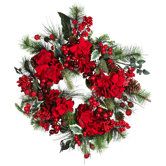 22" Hydrangea Wreath