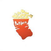 Popcorn Metal Wall Decor