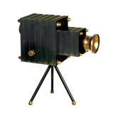 Portrait Camera Figurine