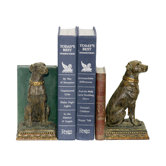 Chocolate Lab Bookend (Set of 2)