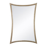 Curved Rectangle Frame Mirror