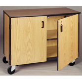4000 Series Low Storage Shelves Mobile Cabinet