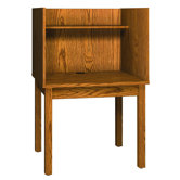 Library 3000 Wooden Computer Carrel