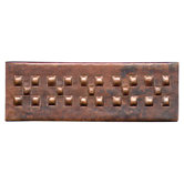 Checker Band 2" x 6" Copper Border Tile