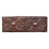 Egyptian Band 2" x 6" Copper Border Tile
