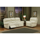 Brookfield Leather Reclining Sofa Living Room Set
