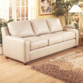 Pacific Heights Leather Sleeper Sofa
