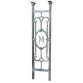 Monogram Mailbox Post