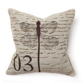 Provence Dragonfly Pillow
