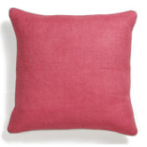 Solid Textures Linen Willow Basket Weave Accent Pillow