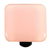 Solids Cabinet Knob in Petal Pink