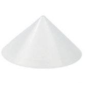 Poultry Feeder Cover in White