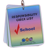 Picture Schedule for School - Responsibility Checklist
