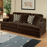 Valenciaga Bonded Suede Sofa