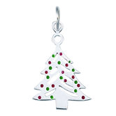 Sterling Silver Christmas Tree Charm