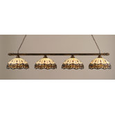 4 Light Round Kitchen Island Pendant