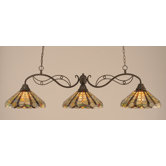 Jazz 3 Light Kitchen Island Pendant