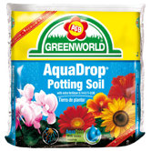 AquaDrop, Water Controlled Potting Soil With Nine Month Fertilizer (6/Box)