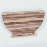 Wandklapptisch halboval "Burma"