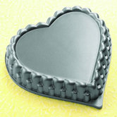 Kaisercast 7" Heart Shaped Flan Pan