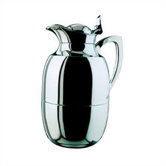 Juwel1-Liter Chrome Plated  Brass Thermal Carafe