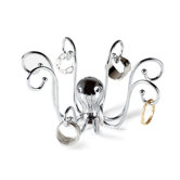 Octopus Chrome Ring Holder