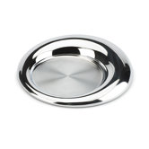 Circa Wine Bottle Coaster in Chrome