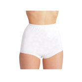 Women's Cotton Briefs in White